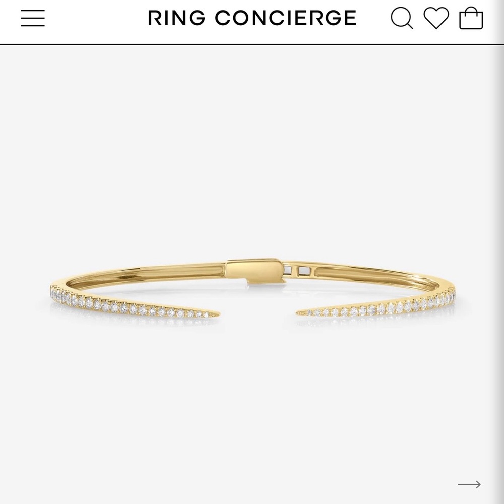Ring Concierge Gold and Silver Bracelet
